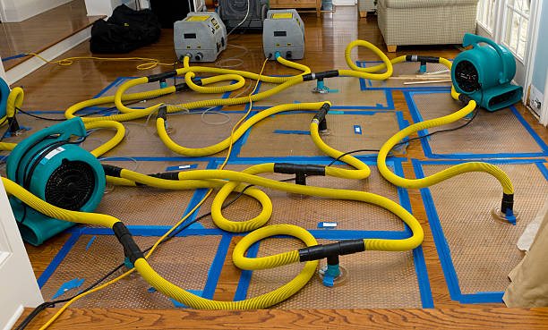 Professional Crawl Space Water Removal technician working in Glasgow, MO